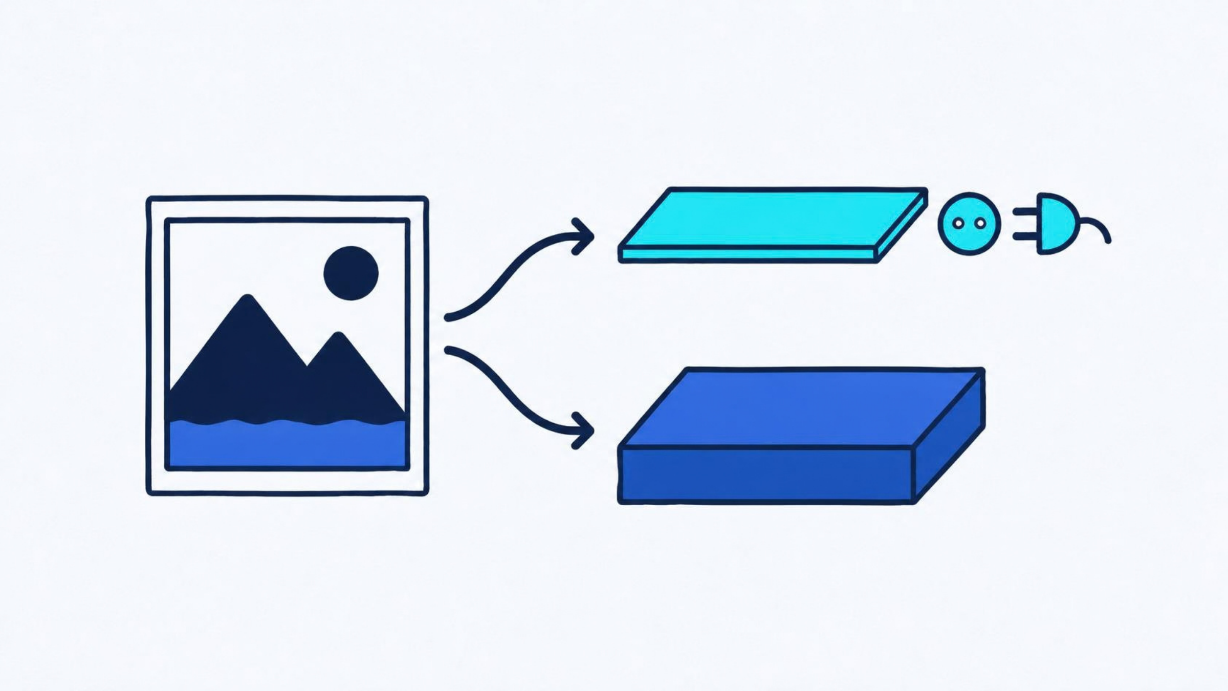 Illustration: one picture branching into a thin modern file and a thicker fallback file